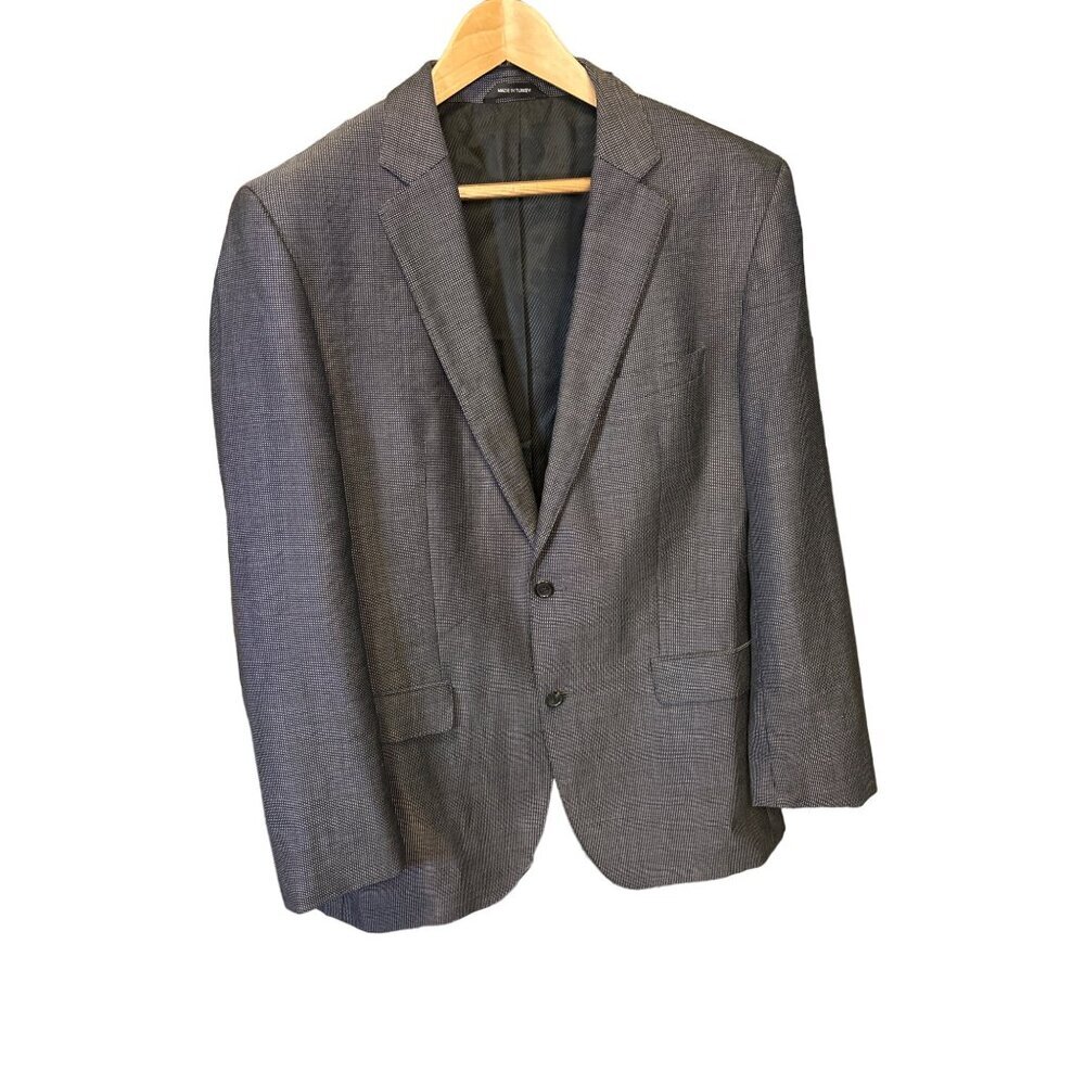 BOSS Hugo Boss Mens Silk Wool Blazer Sports Coat Sz 42L - Picture 3 of 10